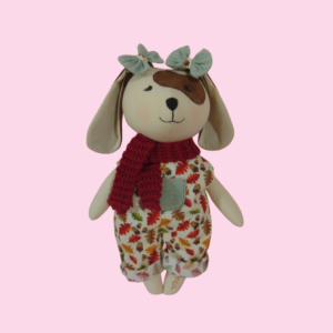 cão beagle triki dolls, boneco de pano ideal para presentear bebés e crianças