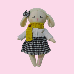 ovelha triki dolls, boneco de pano ideal para presentear bebés e crianças