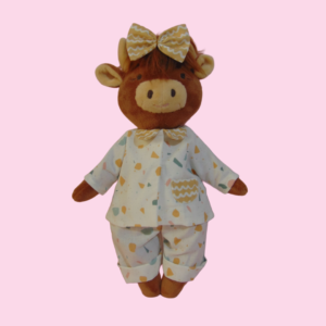 vaca triki dolls, boneco de pano ideal para presentear bebés e crianças