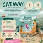 Give away Tágides: as filhas do Tejo em parceria com Triki fabric dolls
