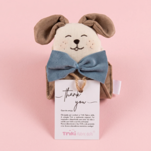 cão marca páginas da triki fabric dolls, coleção triki bookmarks