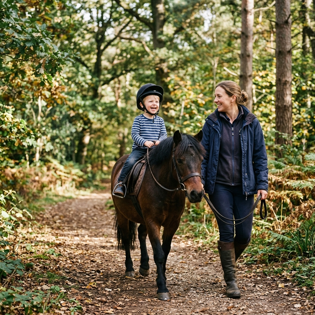 visita ao centro equestre, triki dolls