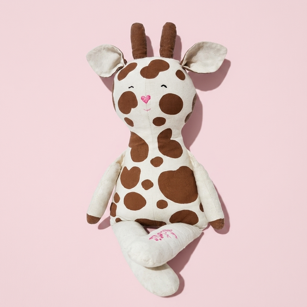 jirafa savana friends, bonecos de pano para crianças a partir dos 12 meses